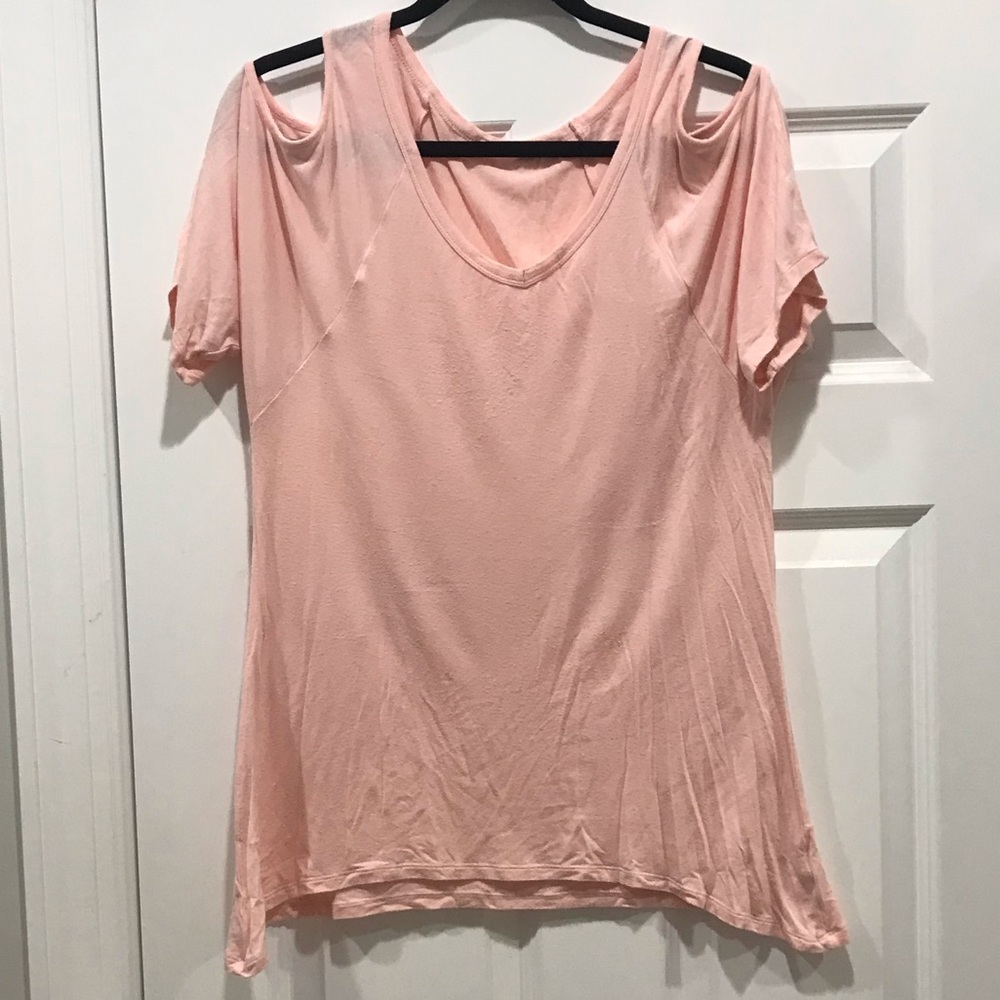 Beautiful Pale Pinkish v-Neck Top